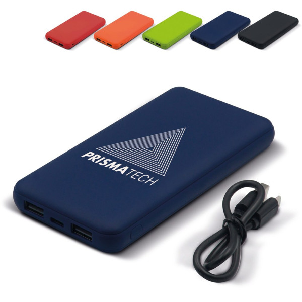 Elite Rubberized Powerbank 8000mAh